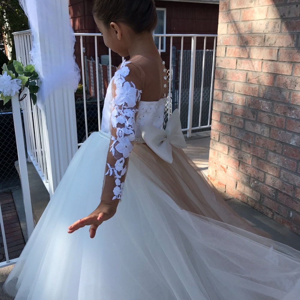 Custom Flower girl dress